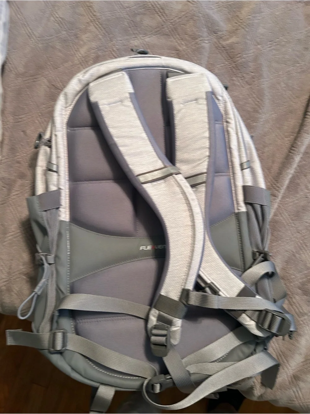 The North Face Borealis Light Gray and Charcoal Backpack - Picture 2 of 14